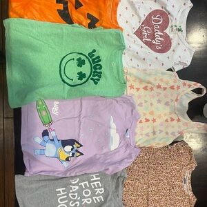 Bundle toddler girl shirts